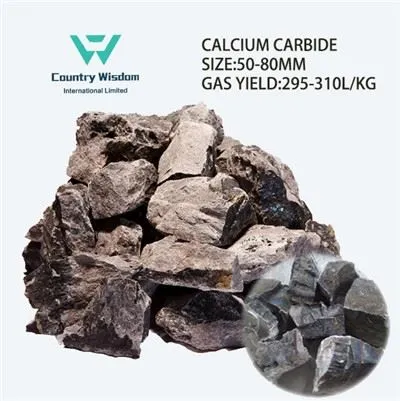 औद्योगिक-ग्रेड कैल्शियम कार्बाइड 50-80मिमी 295L/किग्रा